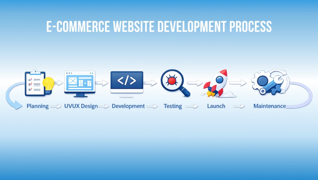 E-Commerce Website Development Process