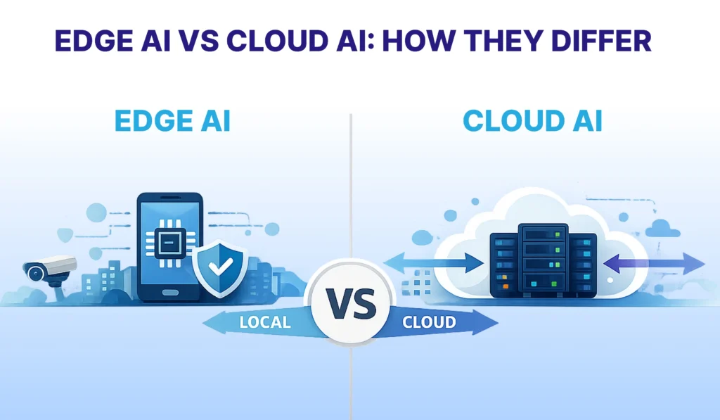 Edge AI vs Cloud AI: How They Differ