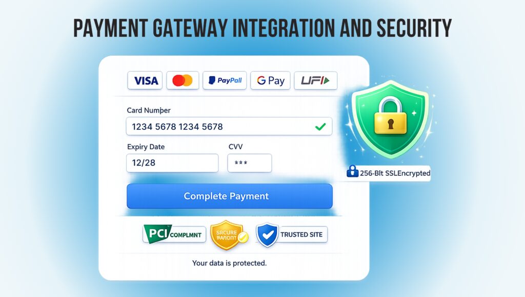 Payment Gateway Integration and Security