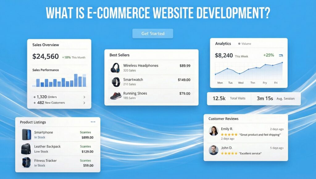 What Is E-Commerce Website Development?