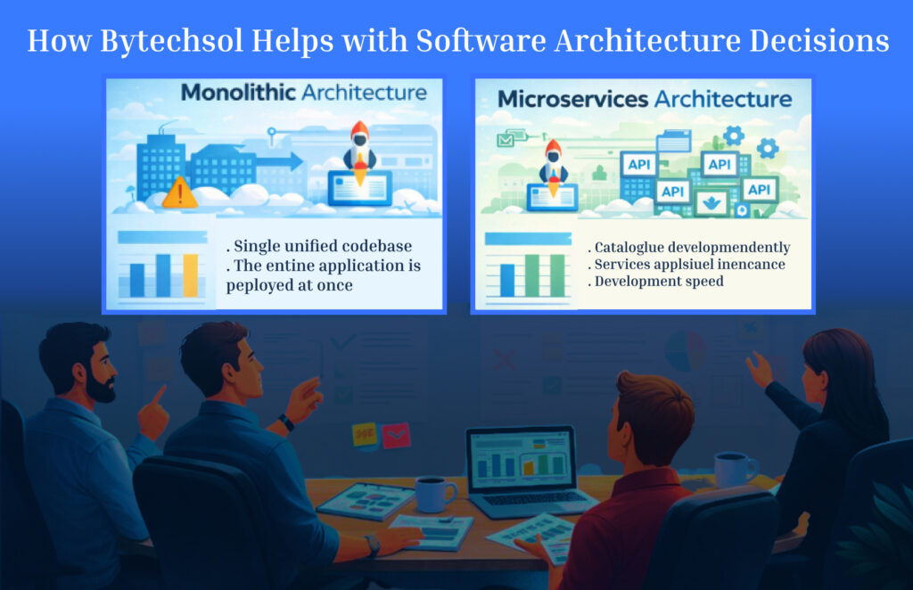 How Bytechsol Helps with Software Architecture Decisions